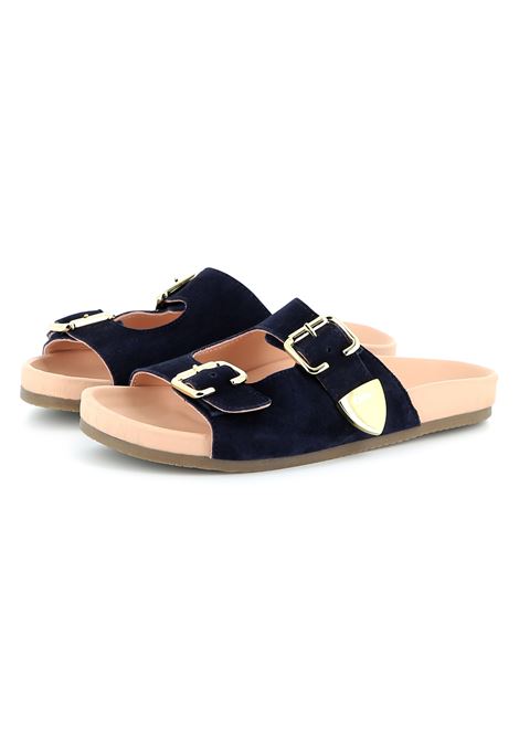 Sandali slides in suede CHLOE' KIDS | C20513859
